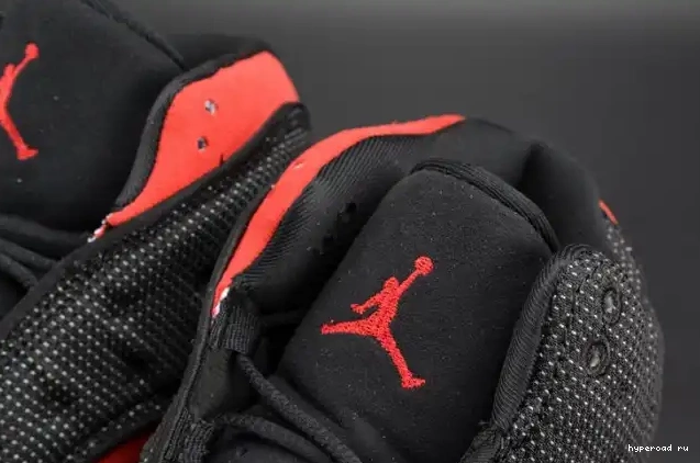 black  red mens 13 414571-004 RetroBred Jordan Air 0429